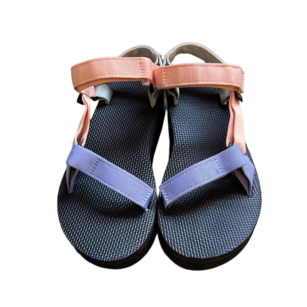 EUC Teva multicolor platform Sandals - 9 - Picture 2 of 8
